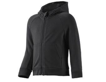 e.s. hoody-sweatjack cotton stretch, kinderen