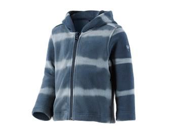 Fleece capuchonjack tie-dye e.s.motion ten, kinder