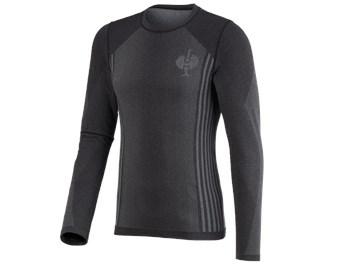 Functionele longsleeve e.s.trail seamless - warm