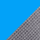 Farbicon blauw / grijs-melange