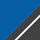 Farbicon gentiaanblauw/grafiet/wit