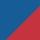 Farbicon gentiaanblauw/vuurrood