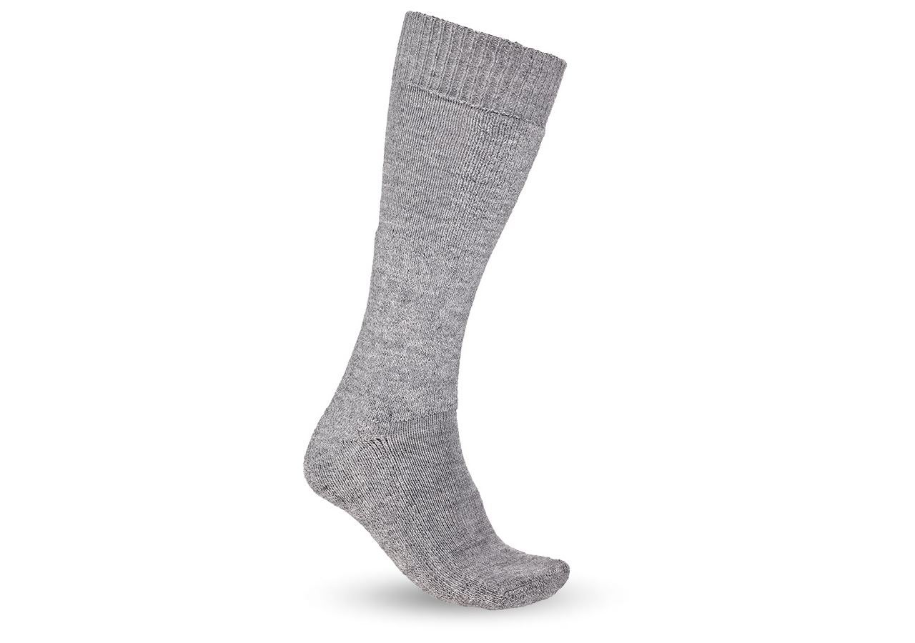 Sokken | Kousen: e.s. Sportkousen Nature x-warm/x-high + grijs