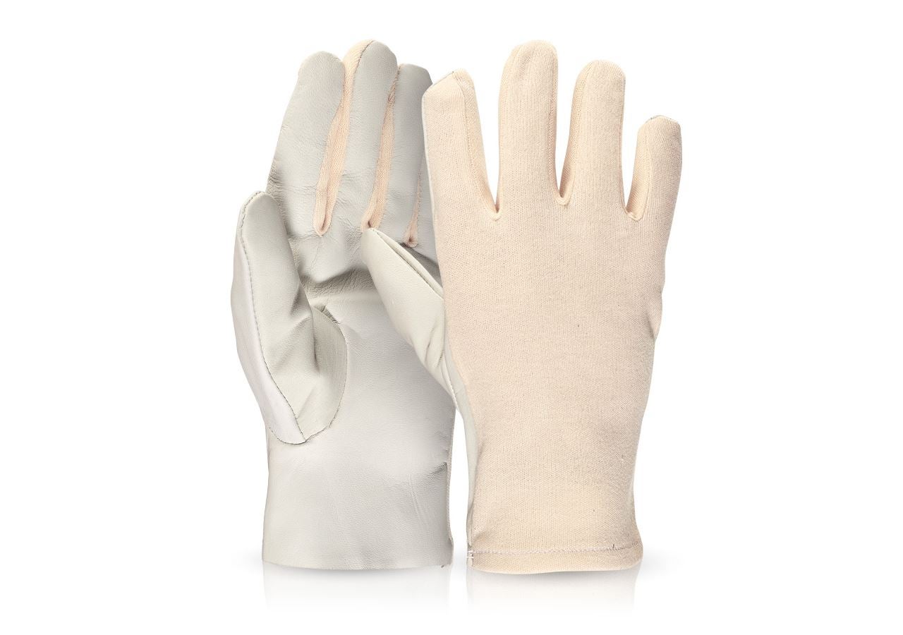 Leer: Nappaleren handschoenen, light