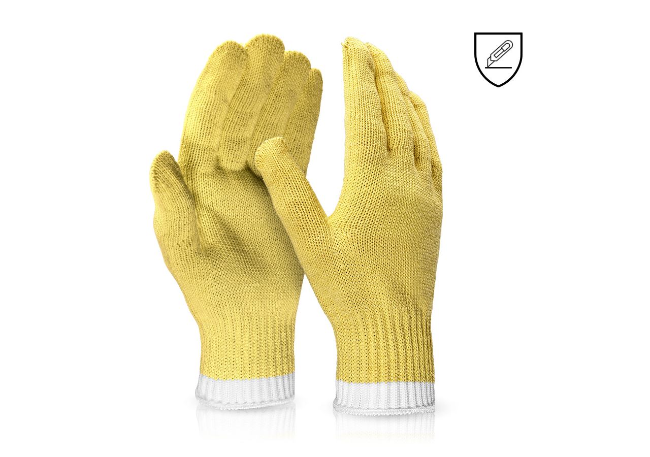 Textiel: Aramide-gebreide handschoenen