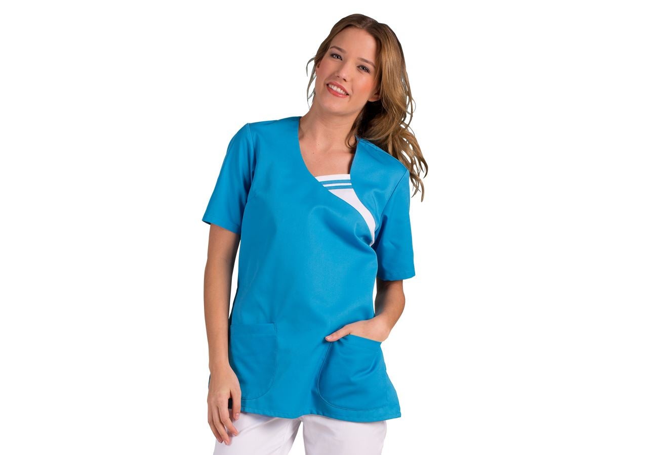 Bovenkleding: Hes zonder sluiting Lorielle + turquoise