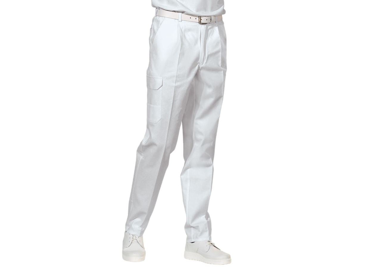 Werkbroeken: Werkbroek Jack, herenmodel + wit