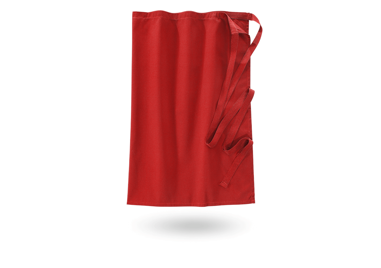 Schorten: Voorbindschorten + rood
