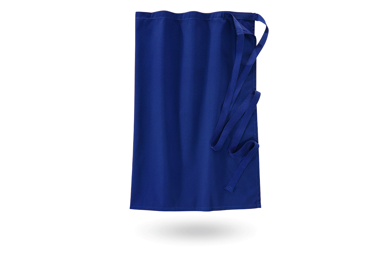 Schorten: Voorbindschorten + korenblauw