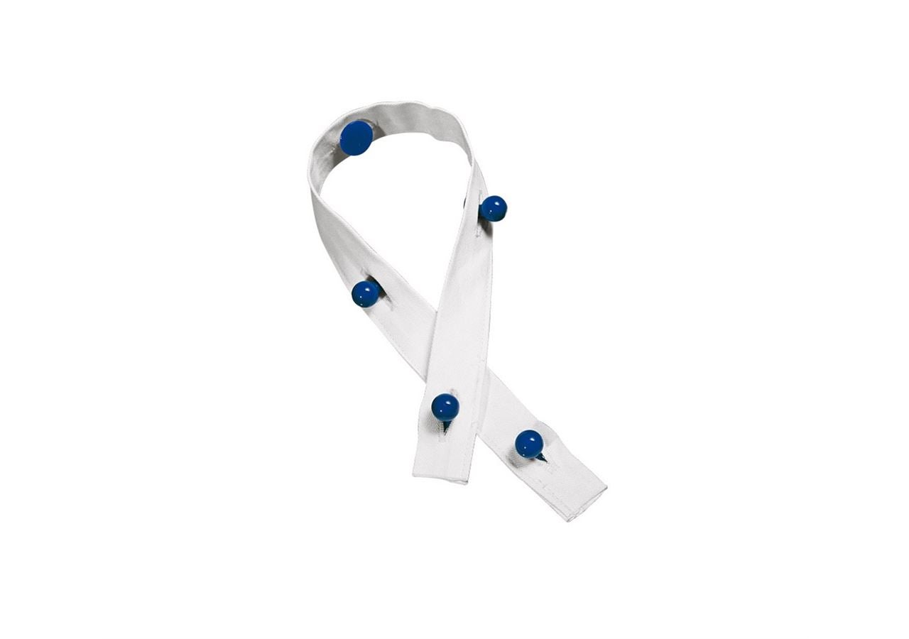 Accessoires: 5-gaats knoopsluiting + wit