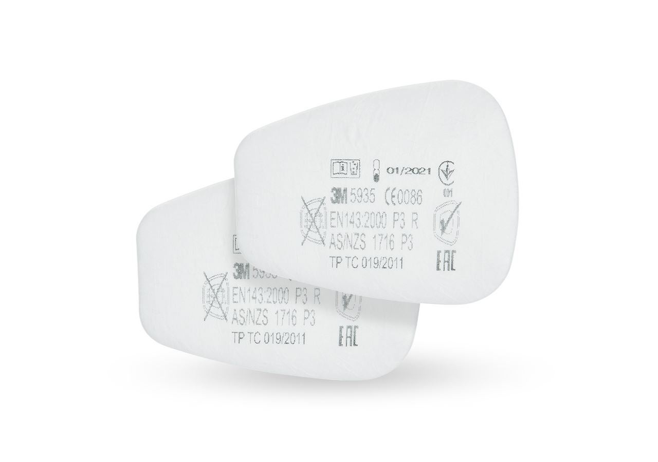 Filterpatronen | Accessoires: 3M Fijnstofvoorfilter 5935 P3, 10 stuks