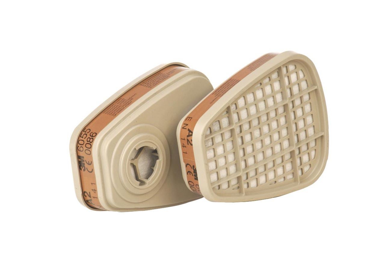 Filterpatronen | Accessoires: 3M Filterpatroon 6055, A2, 4 paar
