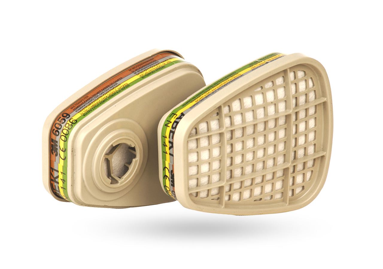 Filterpatronen | Accessoires: 3M filterpatroon 6059, ABEK, 4 paar
