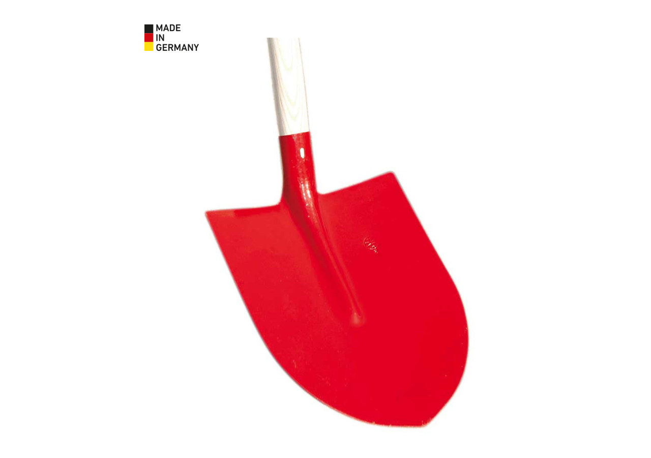 Scheppen | spades | haken: Frankfurter schep + rood