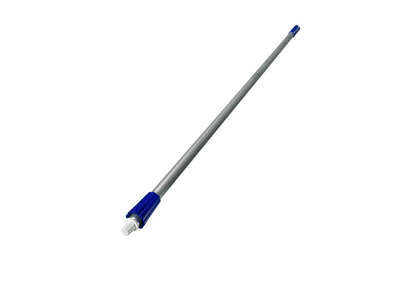 Bezems | Borstels | Schrobbers: Aluminium steel + blauw