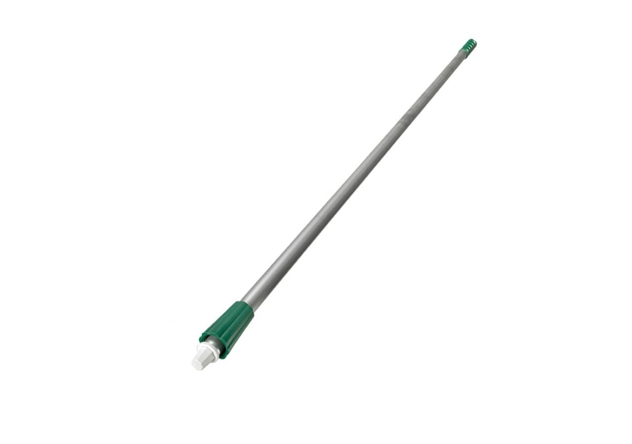 Bezems | Borstels | Schrobbers: Aluminium steel + groen