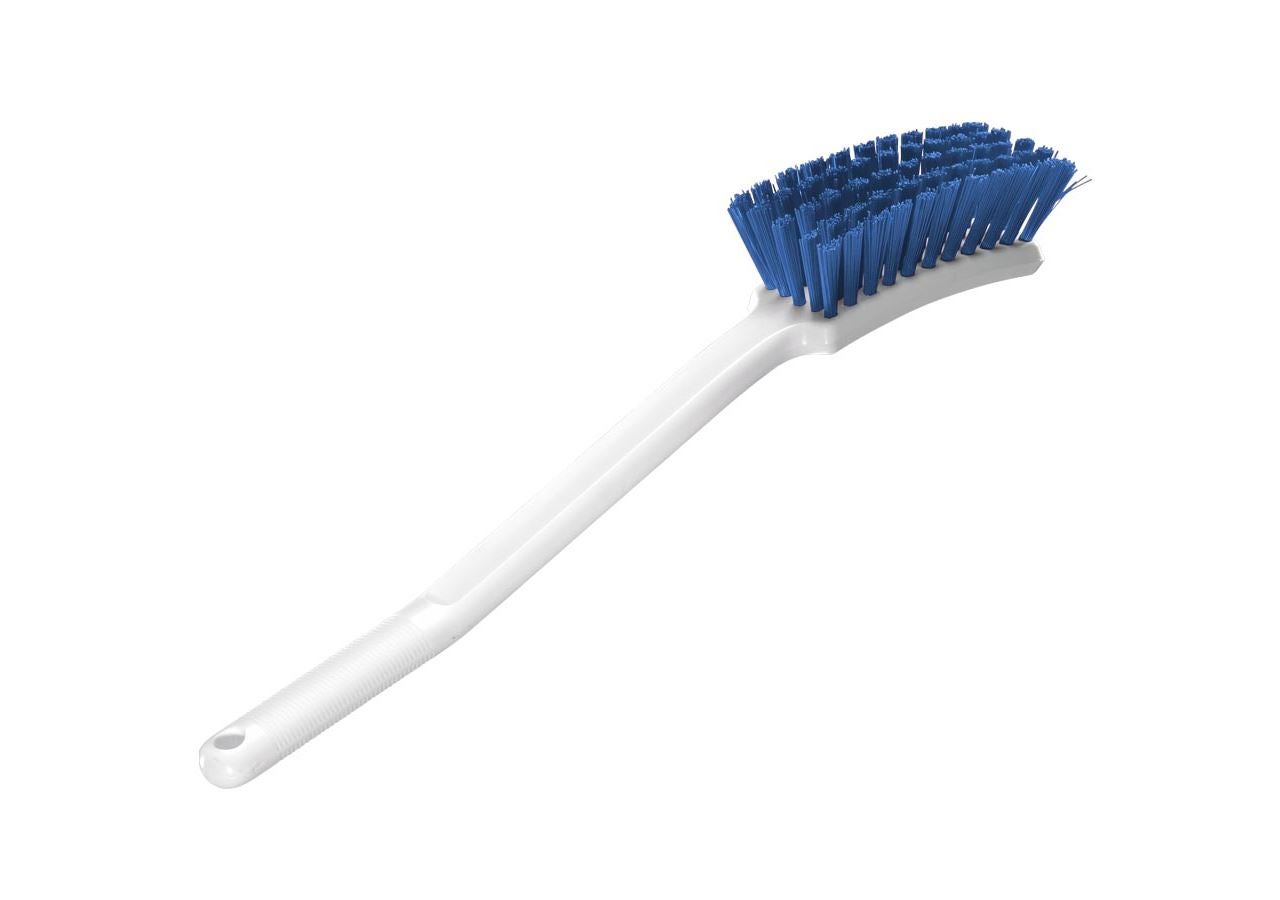 Bezems | Borstels | Schrobbers: Steelborstel, lang + blauw