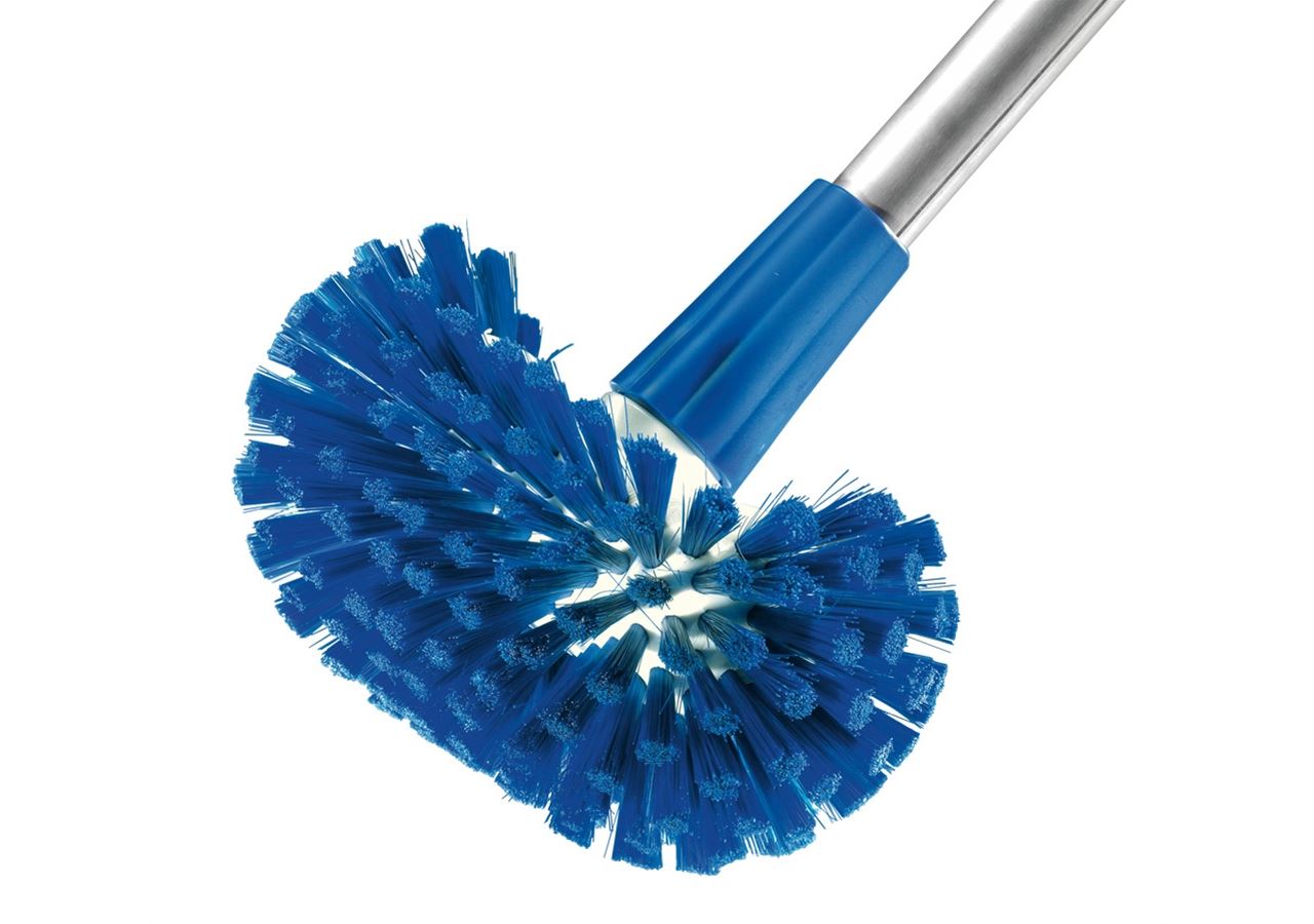 Bezems | Borstels | Schrobbers: Melktankborstel, blauw (zonder steel) + blauw