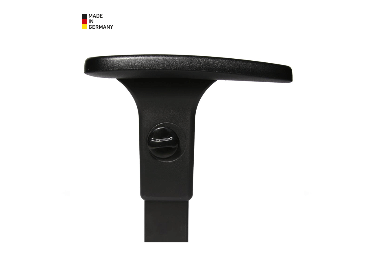 Stoelen: Armleggers Head Point SY, hoogte verstelbaar + zwart