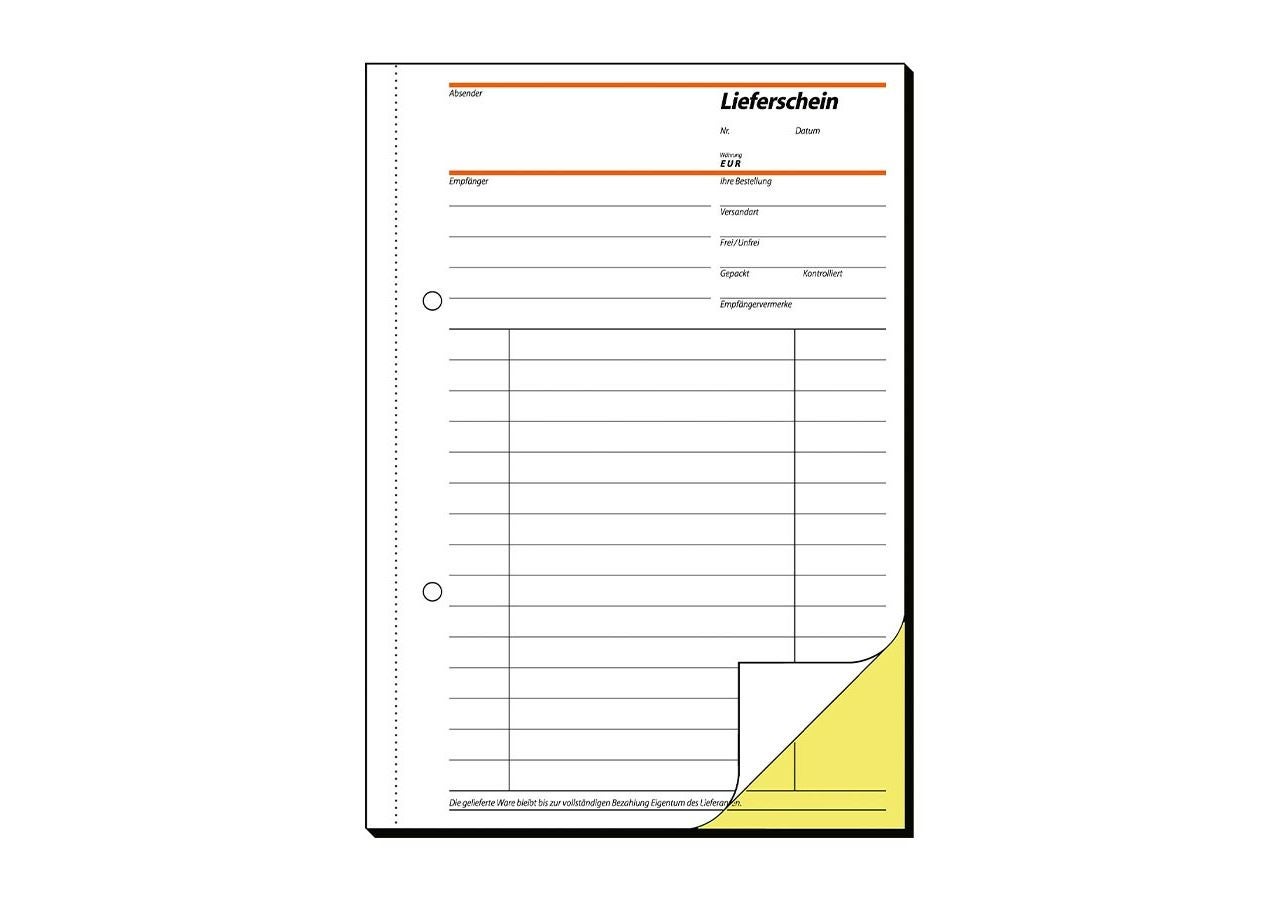 Papierproducten: Sigel Formulierenblokken Leveringsbon
