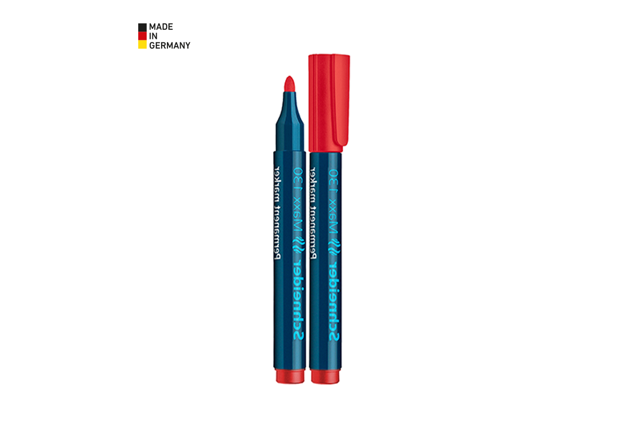 Schrijven | Corrigeren: Schneider Permanentmarker 130, per 10 + rood