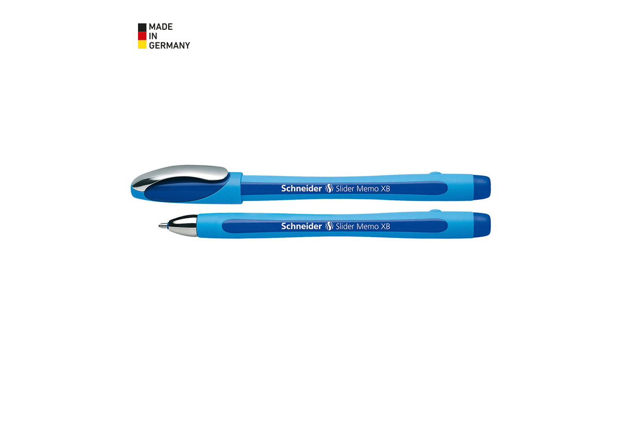 Schrijven | Corrigeren: Schneider Balpen Slider memo + blauw