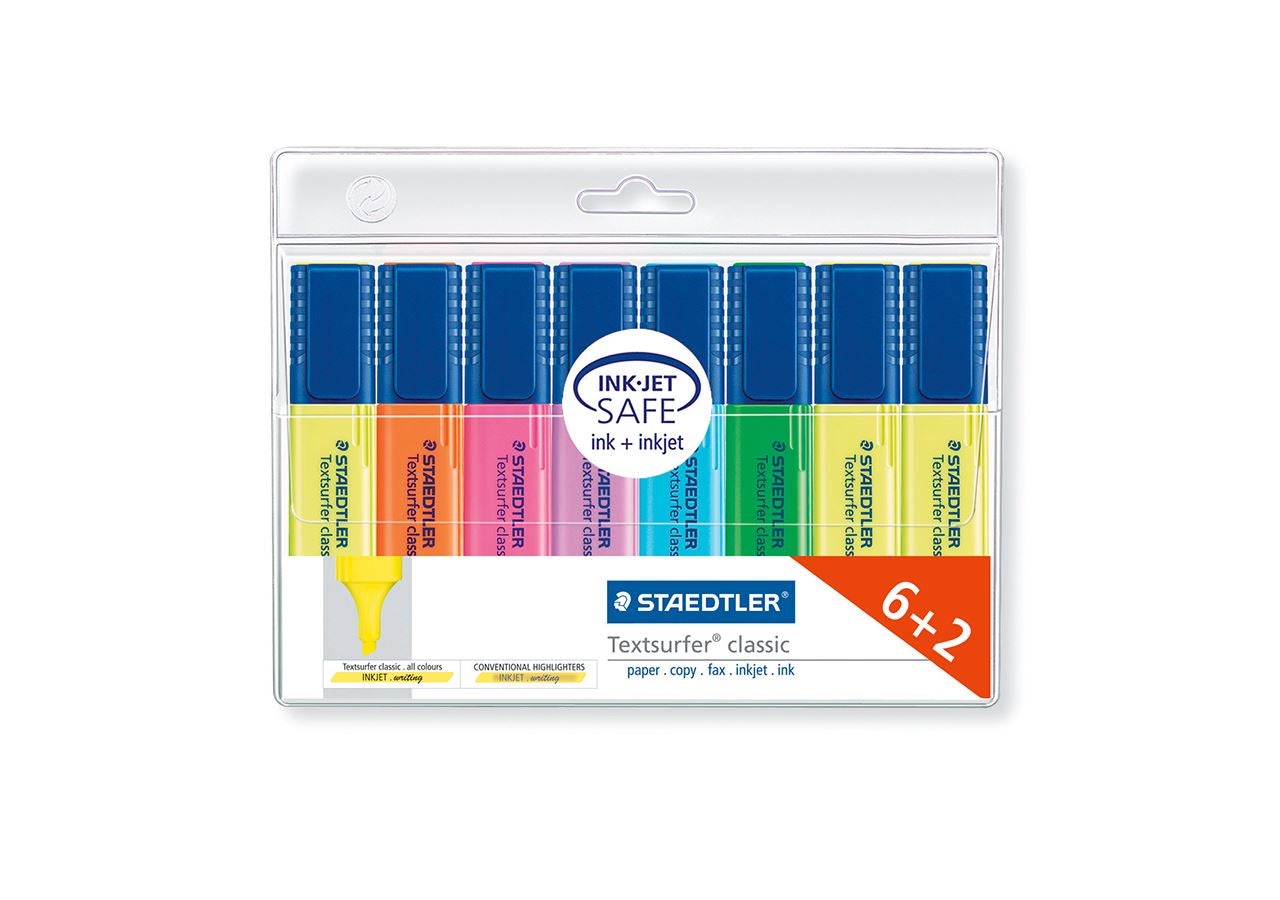 Schrijven | Corrigeren: STAEDTLER Markeerstift Textsurfer Classic 6+2