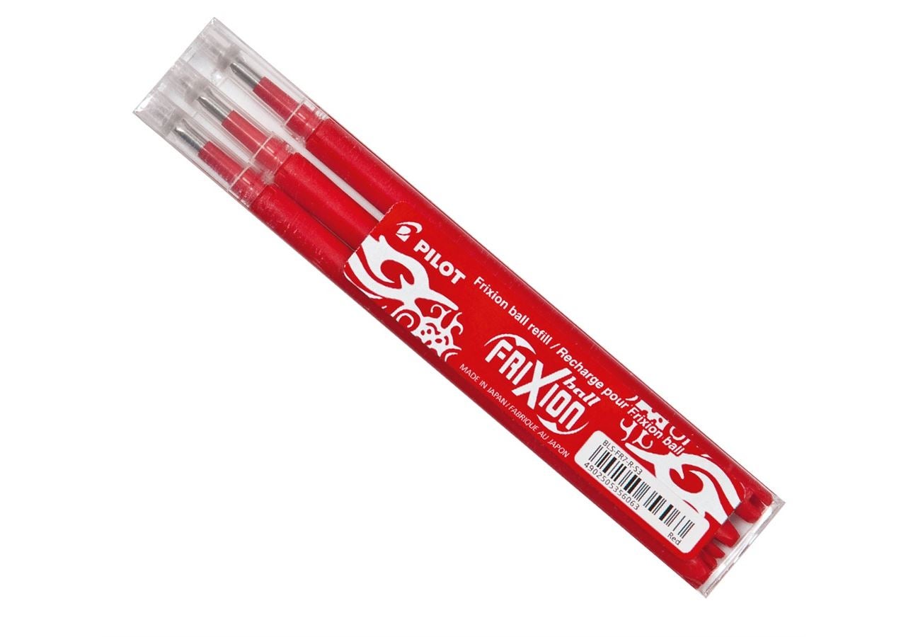 Schrijven | Corrigeren: Pilot Vullingen voor Frixion ball + rood