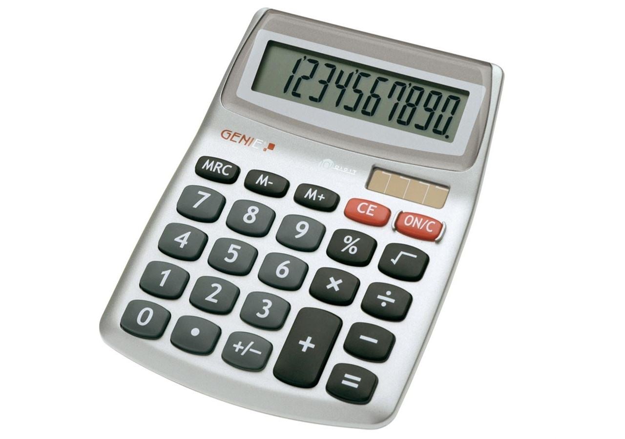 Kantoorapparatuur: Genie Bureaurekenmachine 540
