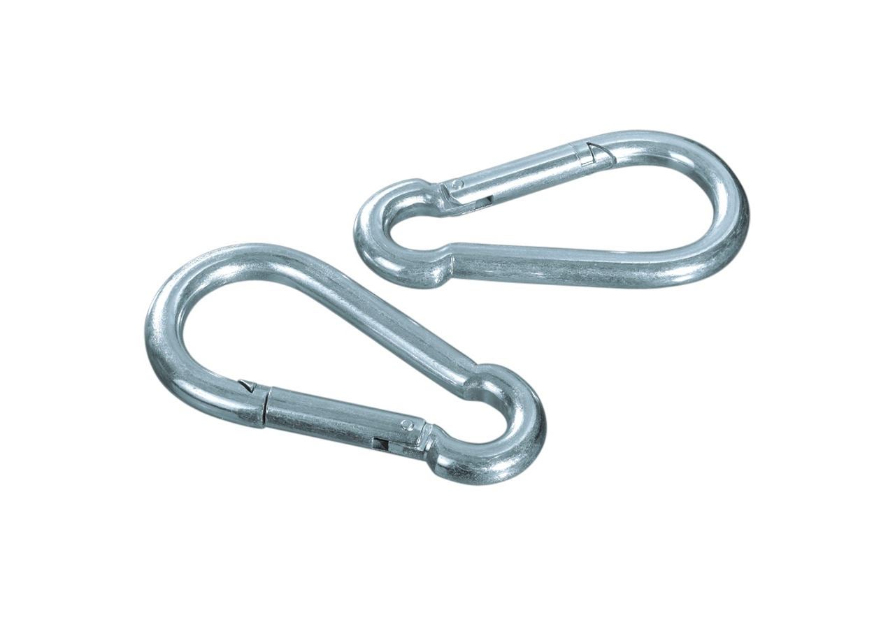 Karabijnhaken | veerringen: Karabijnhaken