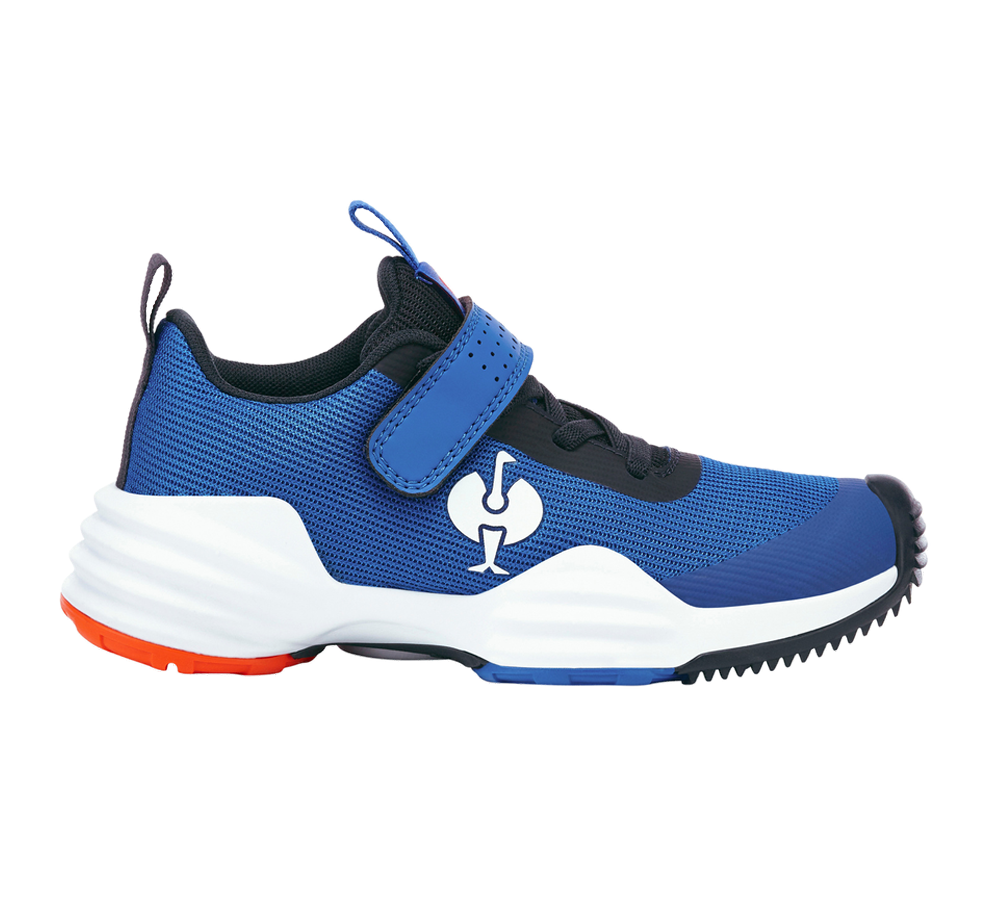 Kinderschoenen: Allroundschoenen e.s. Porto, kinderen + gentiaanblauw/wit