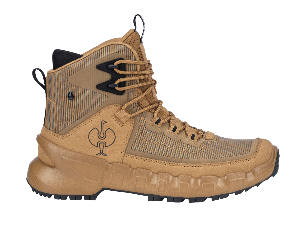 O6: O6 Werkschoenen e.s. Brixen mid + amandelbruin