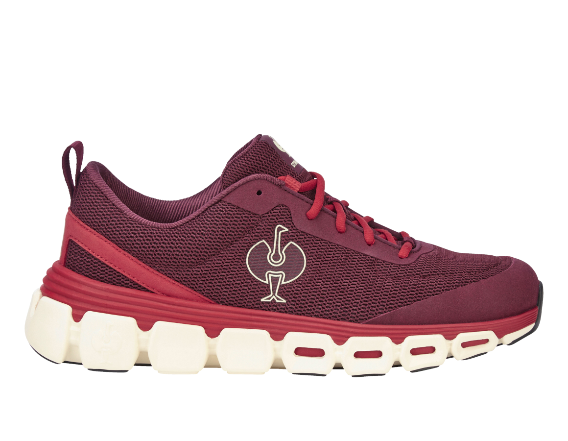 O1: O1 Werkschoenen e.s. Airolo low + mahonierood