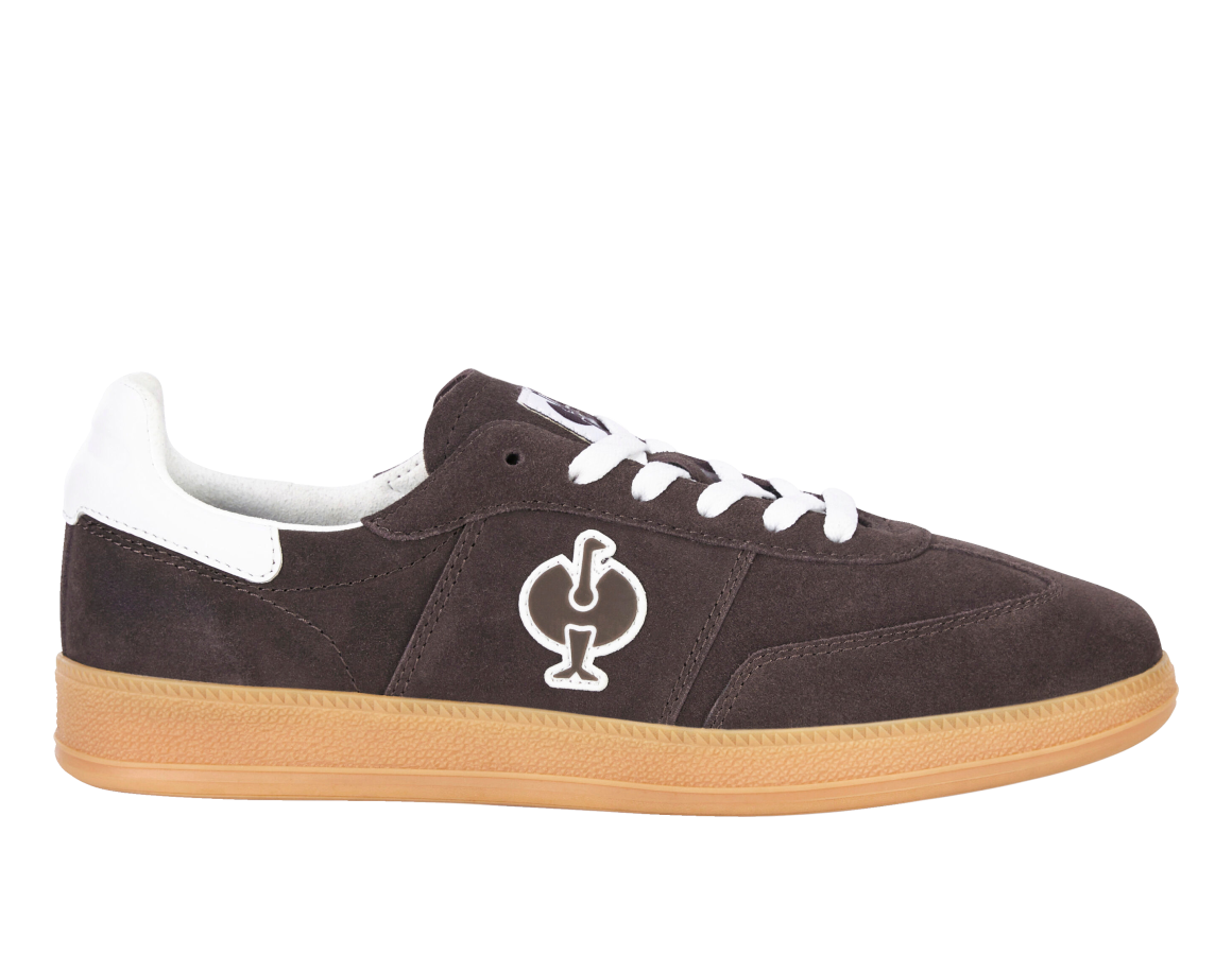 O1: O1 Werkschoenen e.s. Brockton low + kastanje/wit