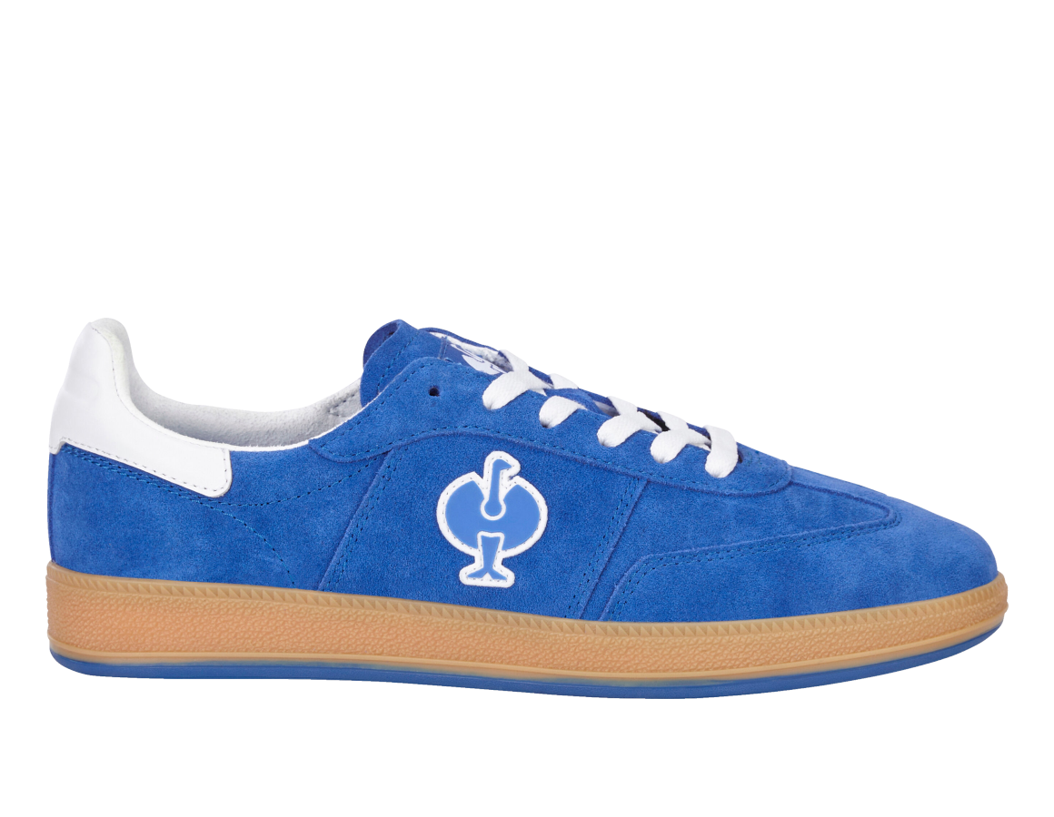 O1: O1 Werkschoenen e.s. Brockton low + gentiaanblauw/wit