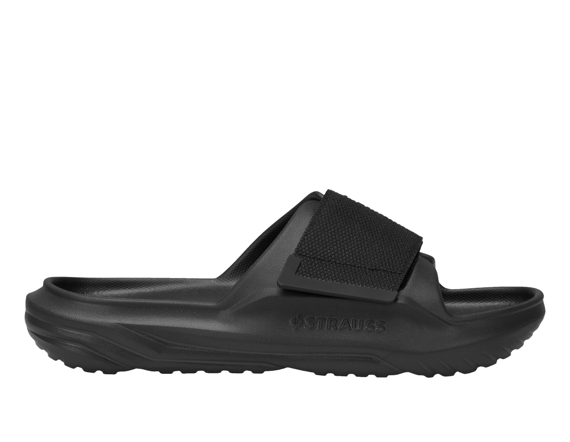 Werkklompen | Slippers: Badslippers e.s. Creswick + zwart