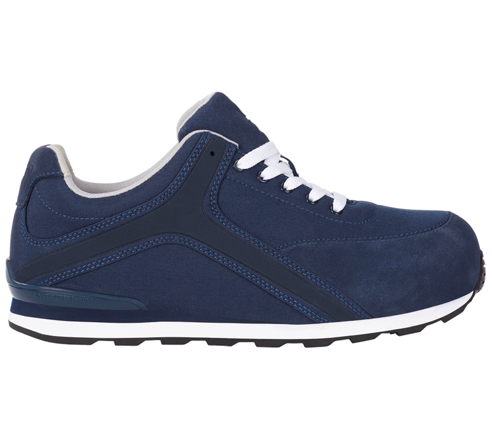 S1P: S1PS veiligheidsschoenen e.s. Sutur + donkerblauw/wit