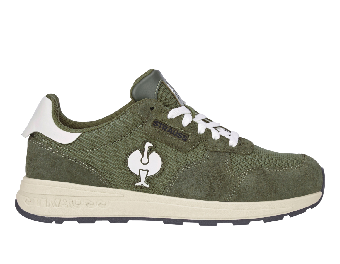 S1: S1 Veiligheidsschoenen e.s. Canberra low + camouflagegroen