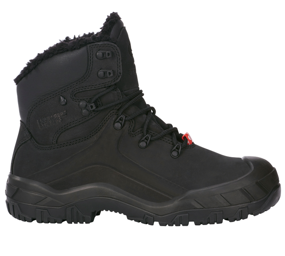 S7: S7 Veiligheidsschoenen e.s. Okomu mid + zwart