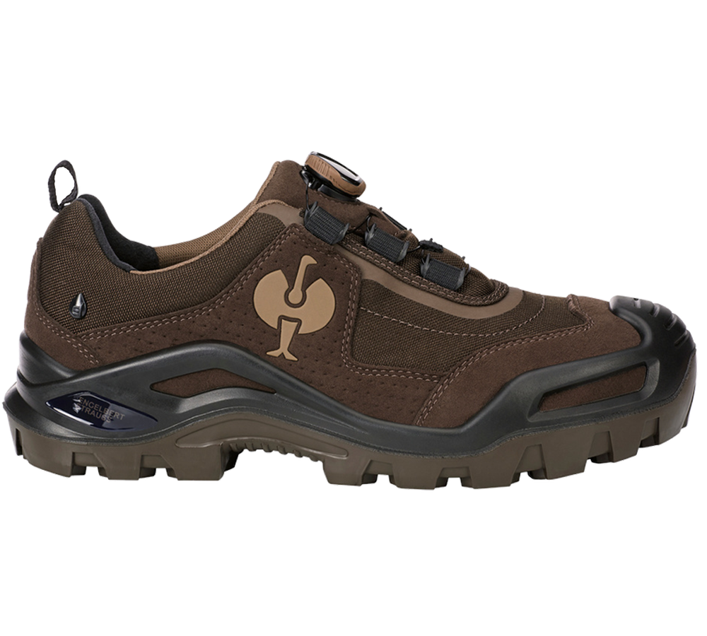 S3: S3 Veiligheidsschoenen e.s. Kastra II low + kastanje/hazelnoot