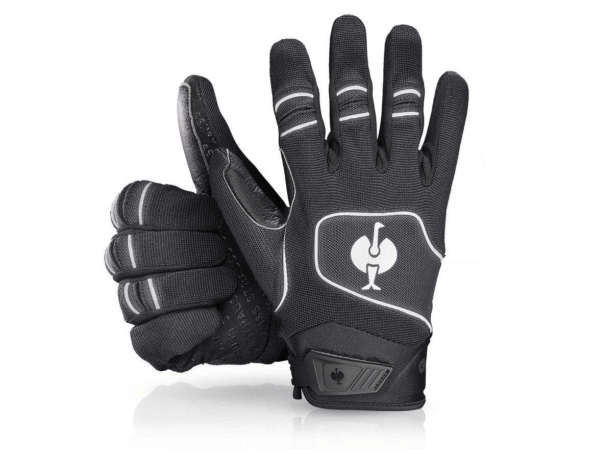 Handschoenen: Handschoenen e.s.ambition + zwart