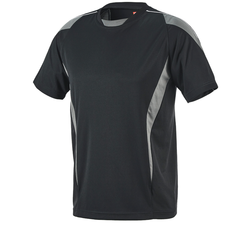 Bovenkleding: e.s. Funktioneel T-Shirt poly Silverfresh + grafiet/cement