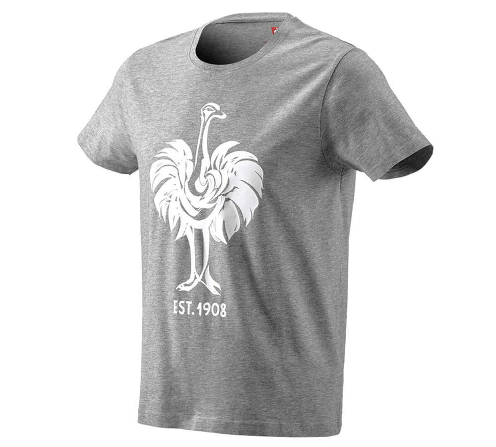 Schrijnwerkers / Meubelmakers: e.s. T-Shirt 1908 + grijs mêlee/wit