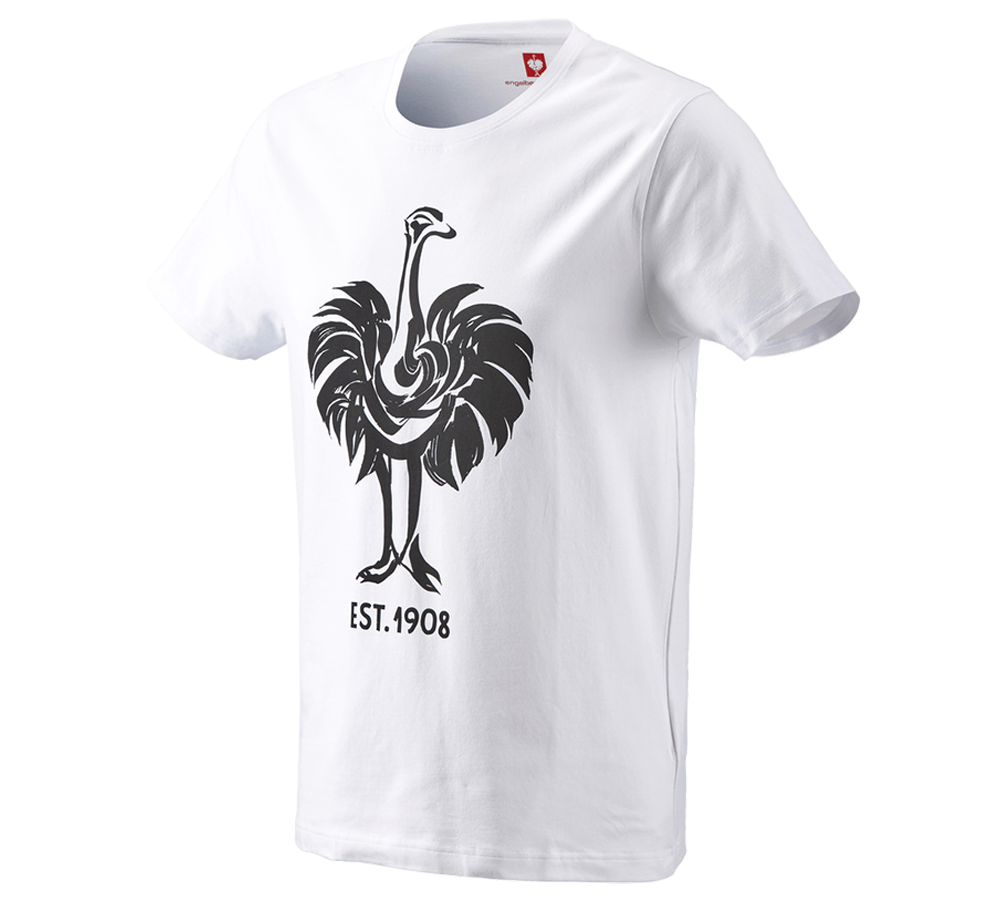 Schrijnwerkers / Meubelmakers: e.s. T-Shirt 1908 + wit/zwart