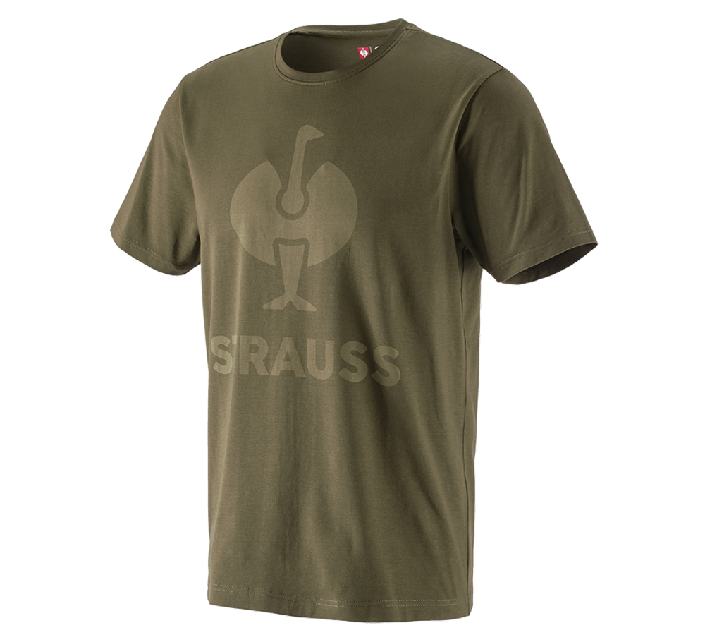 Bovenkleding: T-Shirt e.s.concrete + moddergroen