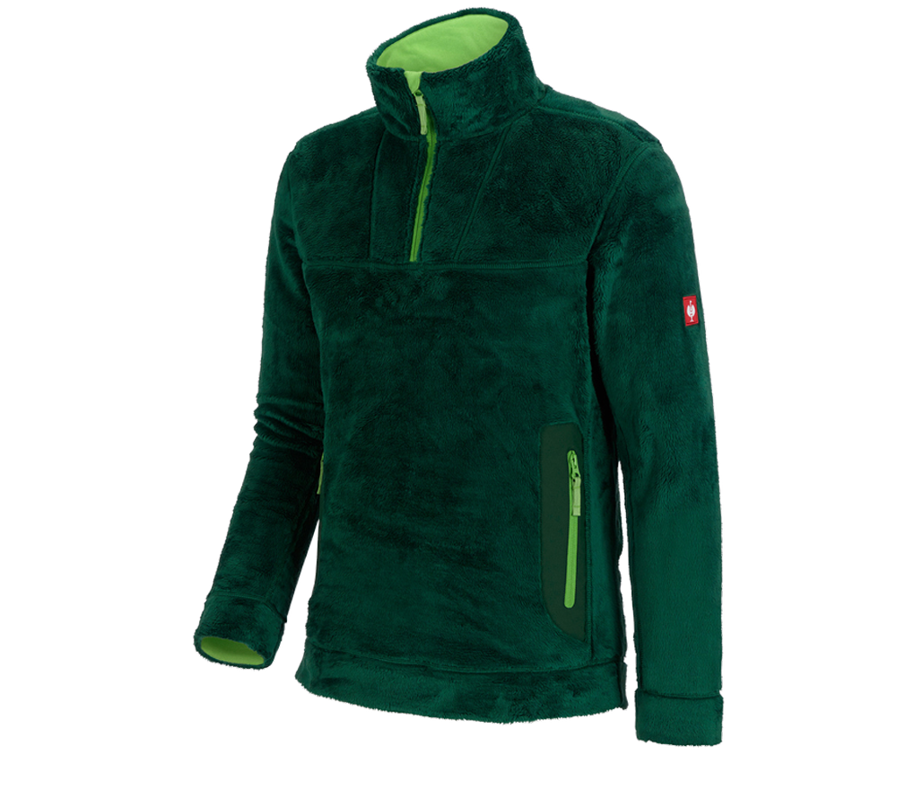 Bovenkleding: Schipperstrui Highloft e.s.motion 2020 + groen/zeegroen