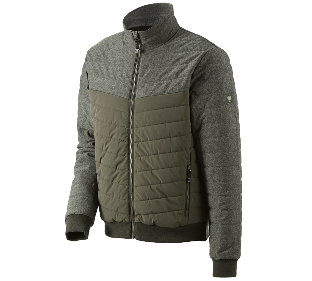 Werkjassen: Pilotjack e.s.motion ten + camouflagegroen