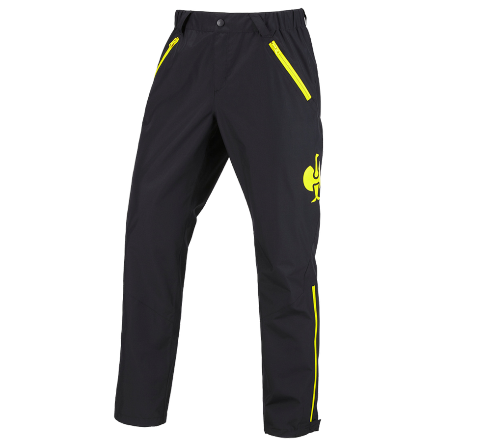 Onderwerpen: Allweatherbroek e.s.trail + zwart/zuurgeel