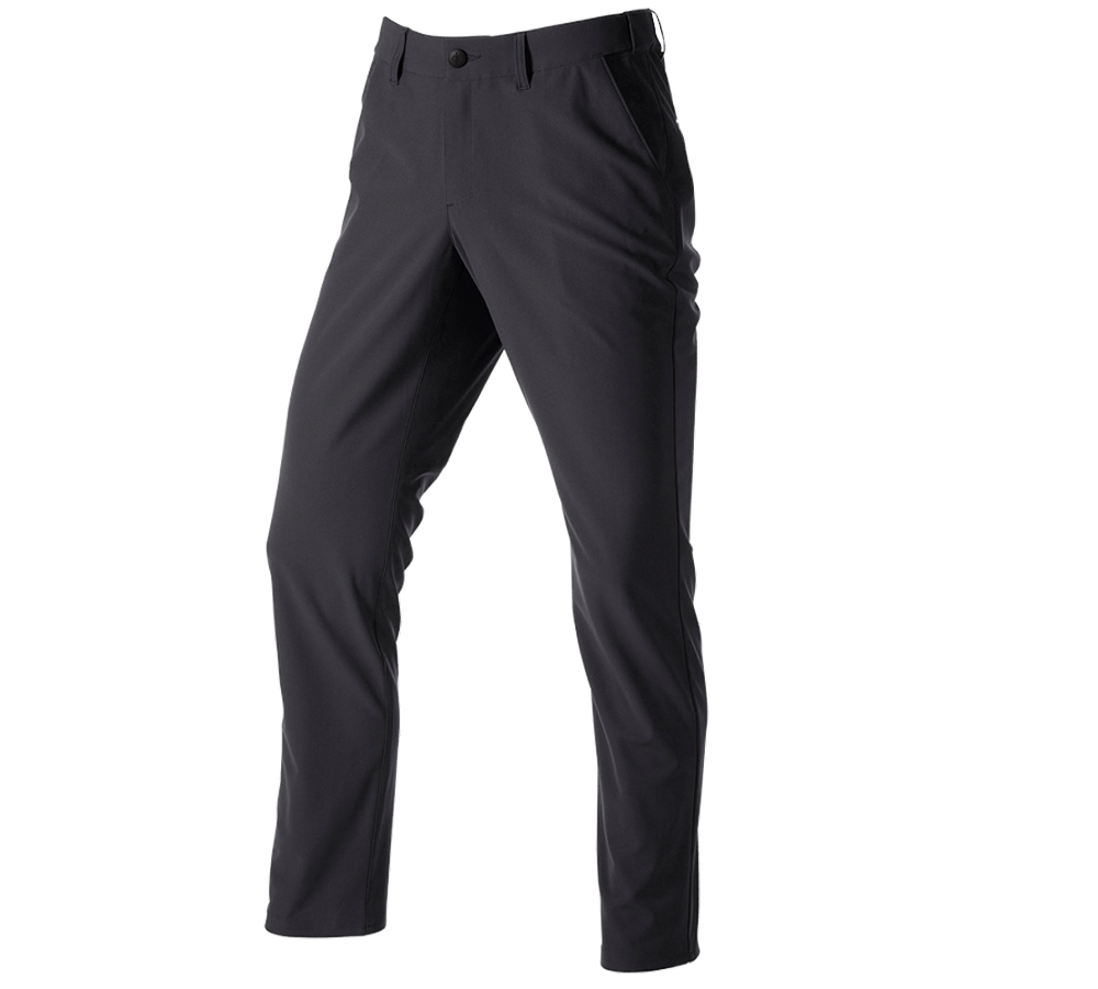 Werkbroeken: Werkbroek Chino e.s.work&travel + zwart