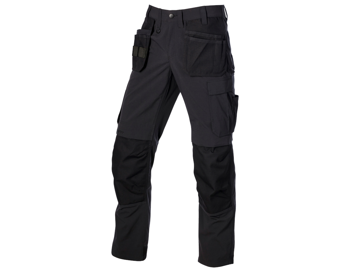 Werkbroeken: Stretch holster werkbroek e.s.line.core + zwart